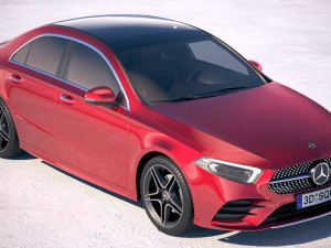 Mercedes-Benz A-Class L Sedan CN 2019 3D-Modell
