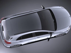 Mercedes-Benz A45 AMG 2015 vray 3D Model