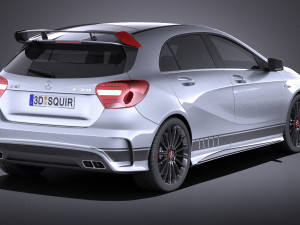 Mercedes-Benz A45 AMG Edition 1 2015 vray 3D Model