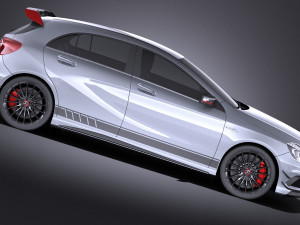 Mercedes-Benz A45 AMG Edition 1 2015 vray 3D Model