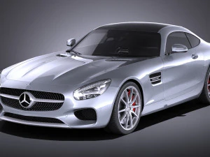 Mercedes-Benz AMG GT 2016 vray 3D Модель