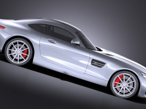 Mercedes-Benz AMG GT 2016 vray Model 3D