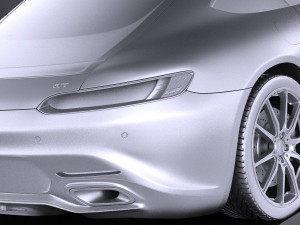 Mercedes-Benz AMG GT 2016 vray Model 3D