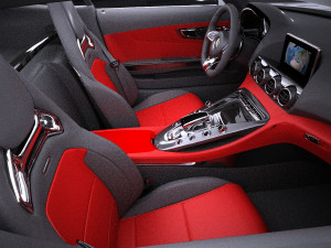Mercedes-Benz AMG GT 2016 vray Model 3D