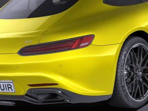 Mercedes-Benz AMG GT S 2016 vray 3D Model