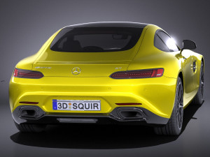 Mercedes-Benz AMG GT S 2016 vray 3D 모델