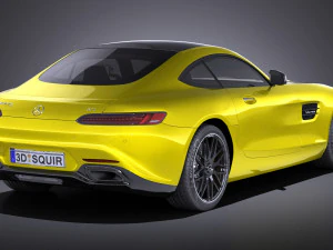 Mercedes-Benz AMG GT S 2016 vray 3D Model