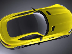 Mercedes-Benz AMG GT S 2016 vray 3D Model