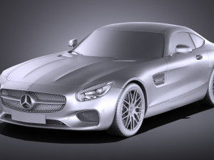 Mercedes-Benz AMG GT S 2016 vray 3D 모델