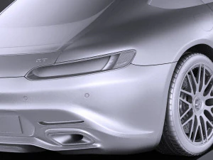 Mercedes-Benz AMG GT S 2016 vray 3D Model