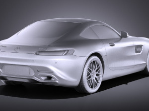 Mercedes-Benz AMG GT S 2016 vray 3D 모델