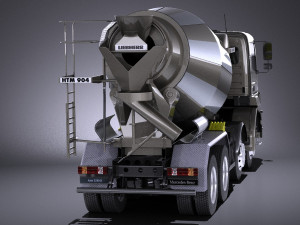 Mercedes-Benz Axor 3240B Cement Mixer 2017 vray 3D Модель