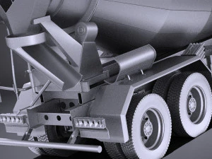 Mercedes-Benz Axor 3240B B&eacute;tonni&egrave;re 2017 vray Modèle 3D