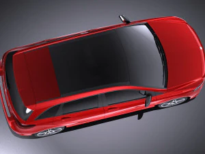 Mercedes-Benz B-class AMG 2016 vray 3D Model
