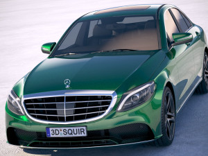 Mercedes-Benz C-class Sedan 2019 3D-Modell