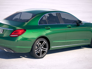 Mercedes-Benz C-class Sedan 2019 3D-Modell