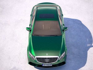 Mercedes-Benz C-class Sedan 2019 3D-Modell