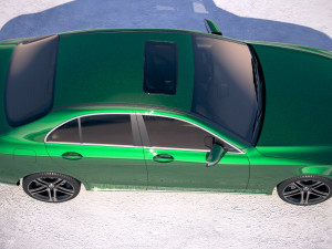 Mercedes-Benz C-class Sedan 2019 3D-Modell