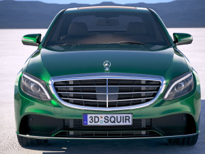 Mercedes-Benz C-class Sedan 2019 3D-Modell