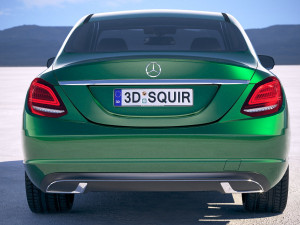 Mercedes-Benz C-class Sedan 2019 3D-Modell