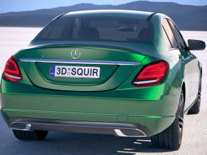 Mercedes-Benz C-class Sedan 2019 3D-Modell