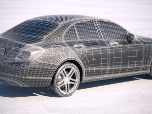 Mercedes-Benz C-class Sedan 2019 3D-Modell