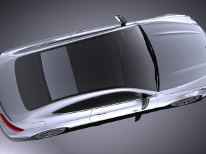 Mercedes-Benz C63 AMG Sedan 2017 vray 3D Model