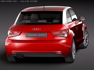Audi A1 2010 3D Model