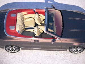 Mercedes-Benz S-Class Cabriolet 2018 3D Model