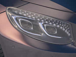 Mercedes-Benz S-Class Cabriolet 2018 3D Model
