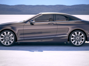 Mercedes-Benz S-Class Cabriolet 2018 3D Model