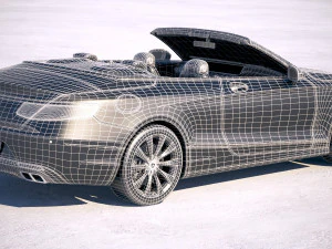 Mercedes-Benz Classe S Cabriolet 2018 Modello 3D