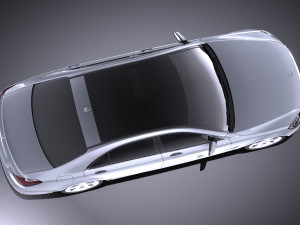 Mercedes-Benz S-class 2016 vray Modello 3D
