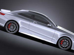 Mercedes-Benz S63 AMG Coupe 2016 vray 3D-Modell