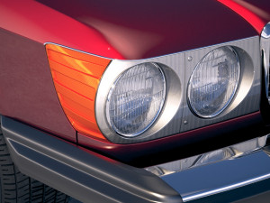 Mercedes-Benz SL USA C107 1981 3D Model