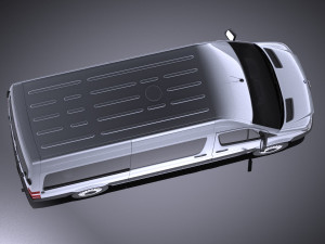 Mercedes-Benz Sprinter Passenger Van 2017 vray 3D Model