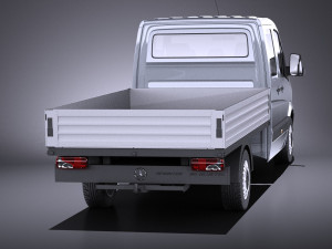 Mercedes-Benz Sprinter Pickup Long 2017 vray 3D Model