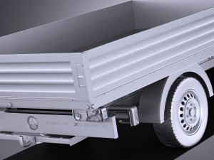 Mercedes-Benz Sprinter Pickup Short 2017 vray 3Dモデル