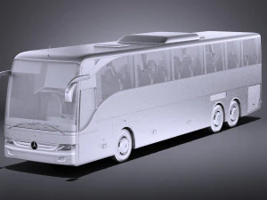 Mercedes-Benz Tourismo 2016 vray 3D Model