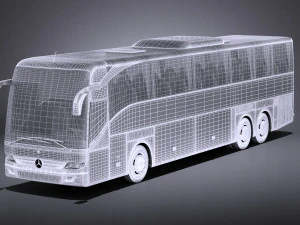 Mercedes-Benz Tourismo 2016 vray 3D Model
