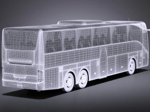 Mercedes-Benz Tourismo 2016 vray 3D Model
