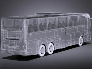 Mercedes-Benz Tourismo 2016 vray 3D Model