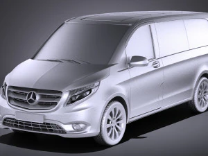 Mercedes-Benz Vito Tourer 2017 vray 3D Model