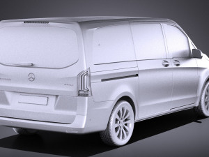 Mercedes-Benz Vito Tourer 2017 vray Model 3D