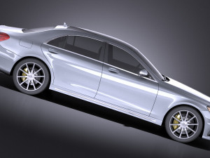 Mercedes-Benz S-class S63 AMG 2016 vray Modelo 3D