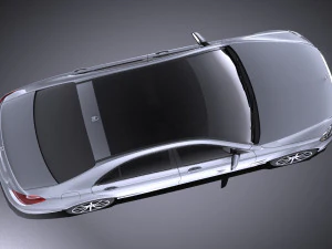Mercedes-Benz S-class S63 AMG 2016 vray 3D Model