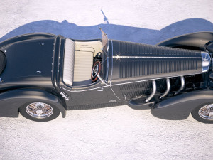 Mercedes-Benz SS Roadster 1930 Erdmannrossi Modello 3D