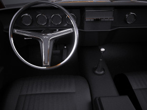 Mercury Coguar 1970 vray 3D Model