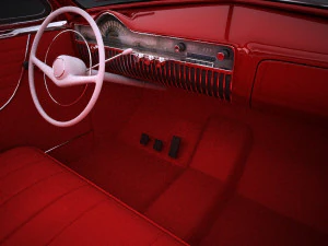 Mercury Coupe 1950 Led Sled 3D Model