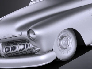 Mercury Coupe 1950 Led Sled 3D Model